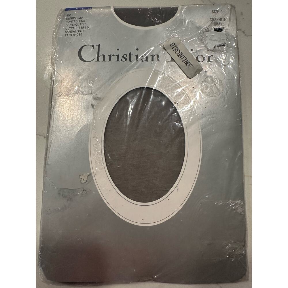Christian Dior Vintage Pantyhose. Diorissimo Controleur lot of 9 sz 1 - Picture 4 of 5